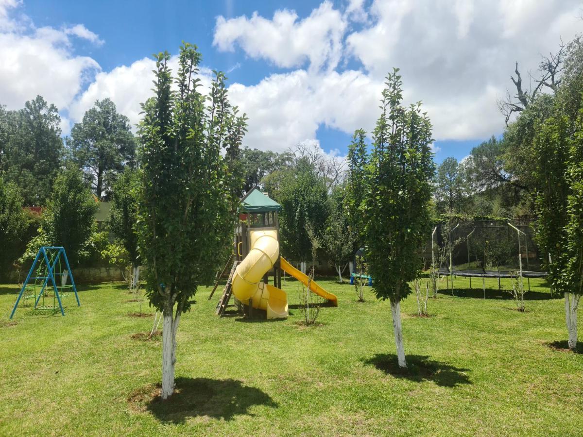 Finca Los Angeles Hospederia & Sociales Huasca de Ocampo Bagian luar foto