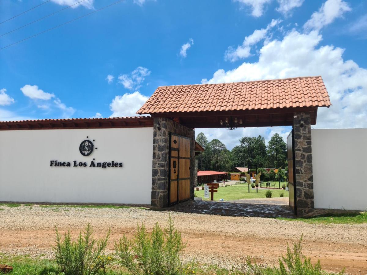 Finca Los Angeles Hospederia & Sociales Huasca de Ocampo Bagian luar foto