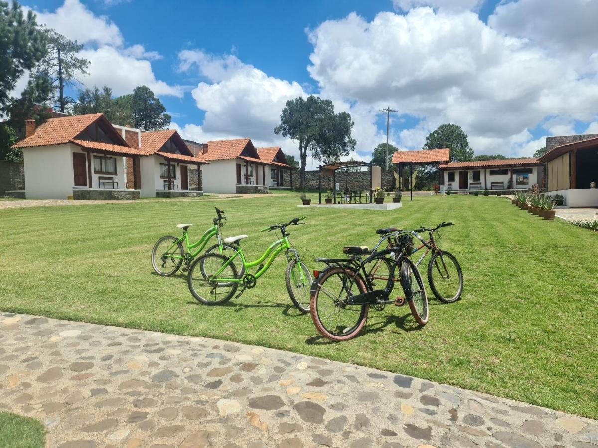 Finca Los Angeles Hospederia & Sociales Huasca de Ocampo Bagian luar foto