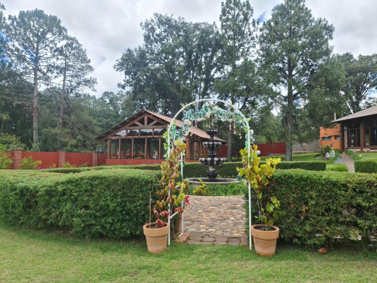 Finca Los Angeles Hospederia & Sociales Huasca de Ocampo Bagian luar foto