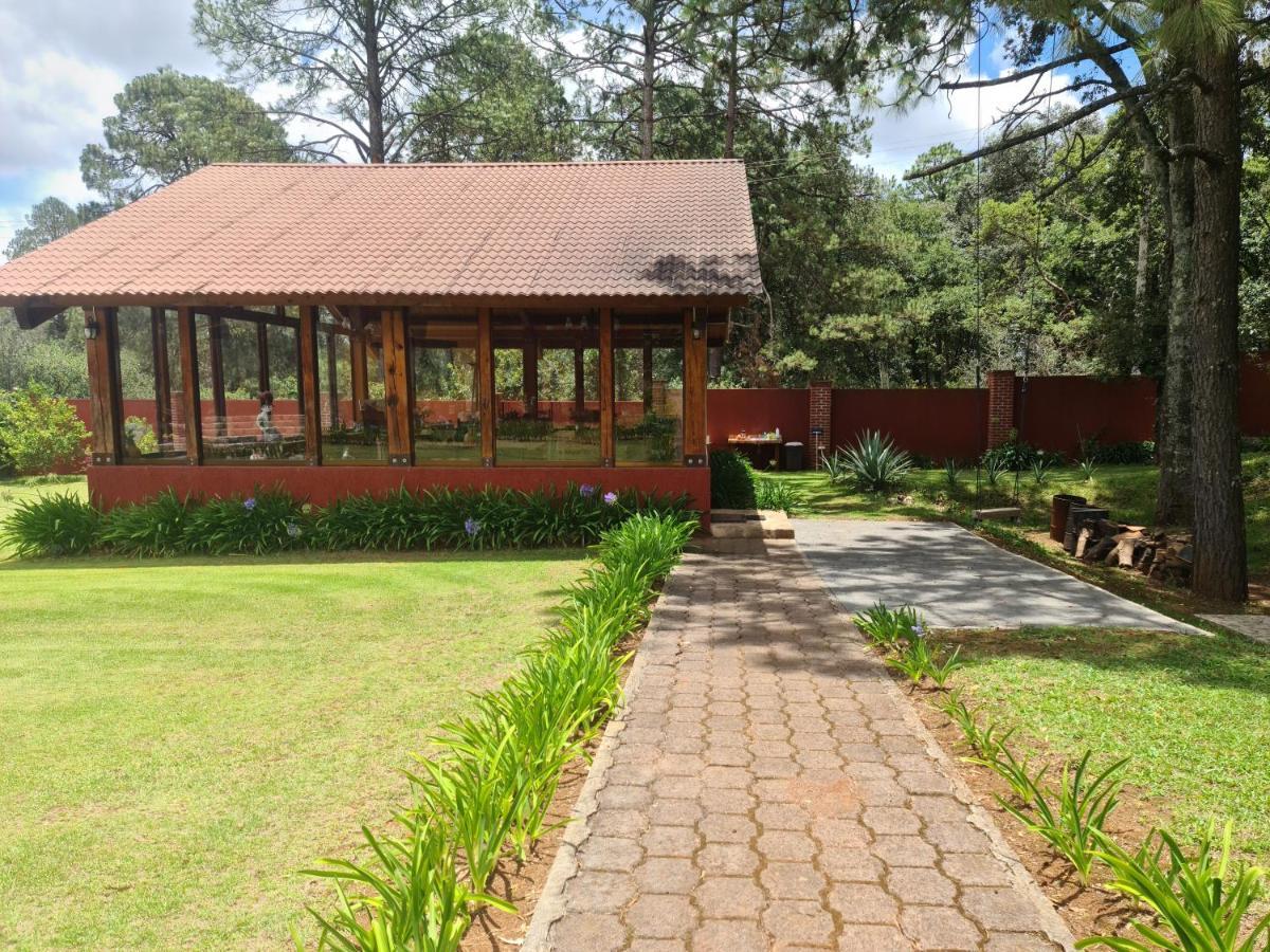 Finca Los Angeles Hospederia & Sociales Huasca de Ocampo Bagian luar foto