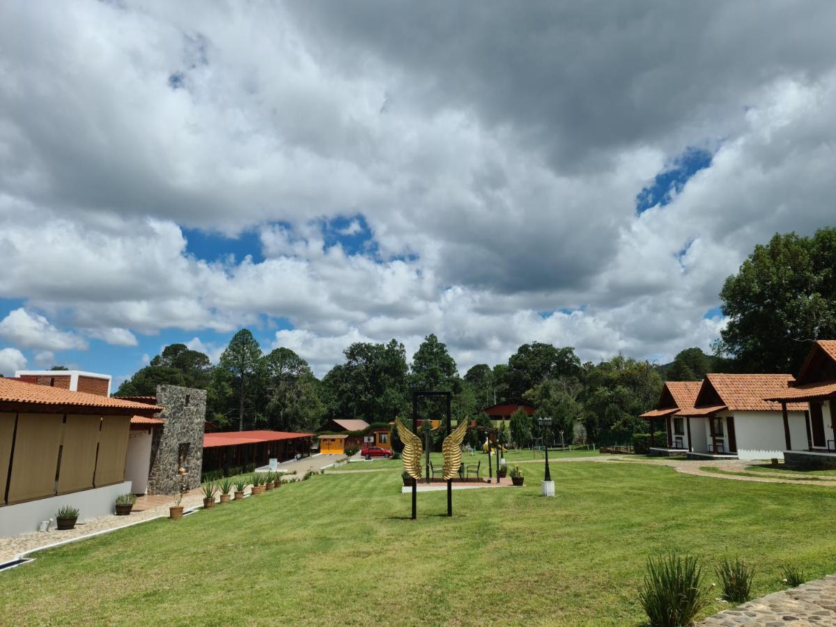 Finca Los Angeles Hospederia & Sociales Huasca de Ocampo Bagian luar foto