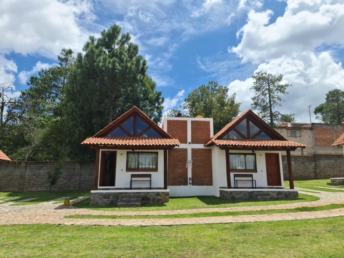 Finca Los Angeles Hospederia & Sociales Huasca de Ocampo Bagian luar foto