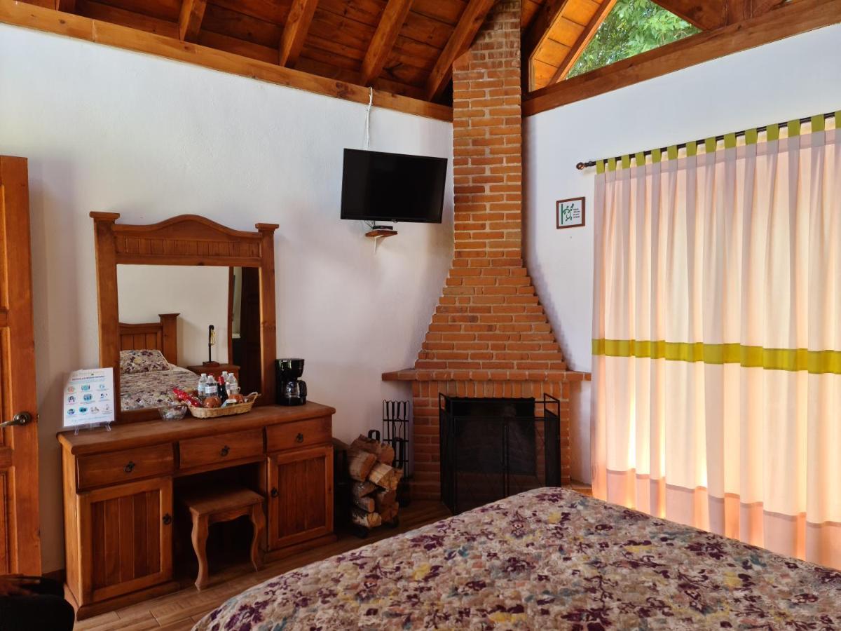 Finca Los Angeles Hospederia & Sociales Huasca de Ocampo Bagian luar foto